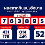 สลากงวดนี้